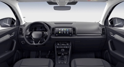 Karoq 1.5 TSI Selection (pohľad do interiéru)