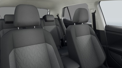VW T-Cross 1.0 TSI Limited (pohľad do interiéru)