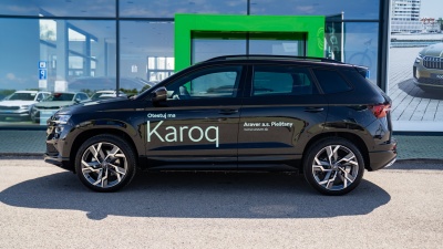 Škoda Karoq 2.0 TSI Sportline (pohľad do interiéru)
