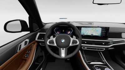 BMW X5 40i xDrive (pohľad do interiéru)