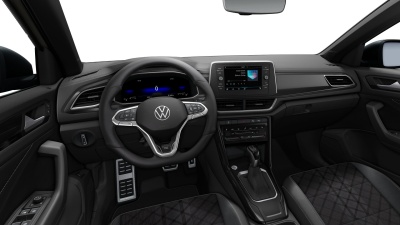 VW T-Roc 1.5 TSI R-Line Limited (pohľad do interiéru)