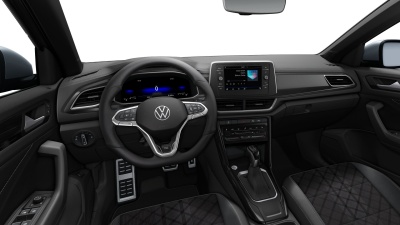 VW T-Roc 1.5 TSI R-Line Limited (pohľad do interiéru)