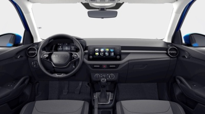 Škoda Fabia 1.0 MPI Selection (pohľad do interiéru)