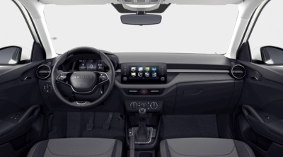 Škoda Fabia 1.0 MPI Selection (pohľad do interiéru)