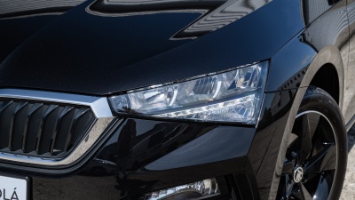 Škoda Scala 1.0 TSI 30 Edition (pohľad do interiéru)