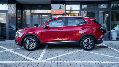 Kia Sportage 1.6 T-GDi Silver (pohľad zboku)