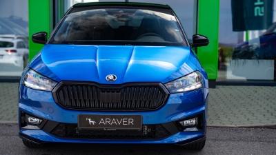 Škoda Fabia 1.0 TSI Monte Carlo (pohľad zboku)