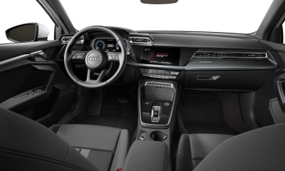 AUDI A3 Sportback 1.5 TFSI (pohľad do interiéru)