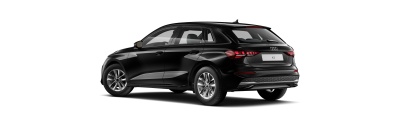 Audi A3 Sportback 1.5 TFSI Basis S-tronic (pohľad zozadu)