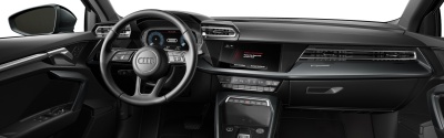 Audi A3 Sportback 1.5 TFSI Basis S-tronic (pohľad do interiéru)