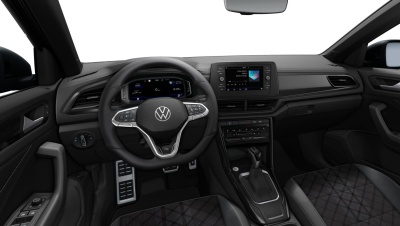 VW T-Roc 1.5 TSI R-Line Limited (pohľad do interiéru)