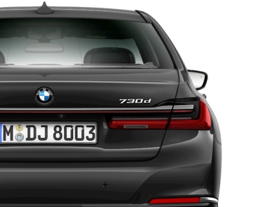 BWM 730d Sedan (pohľad do interiéru)