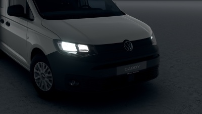 VW Caddy Cargo Basis 2.0 TDI (pohľad do interiéru)
