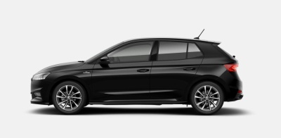 Škoda Fabia 1.5 TSI Monte Carlo (pohľad zboku)