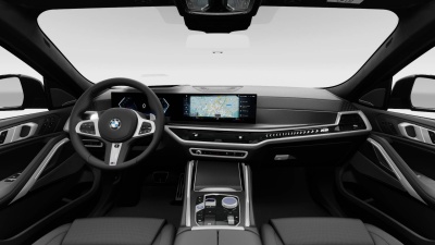 BMW X6 30d xDrive (pohľad do interiéru)