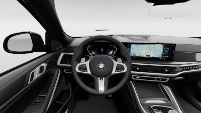 BMW X6 30d xDrive (pohľad do interiéru)