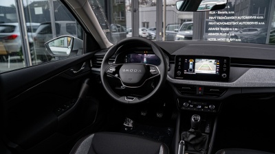Škoda Kamiq 1.0 TSI Drive 130 Plus (pohľad do interiéru)