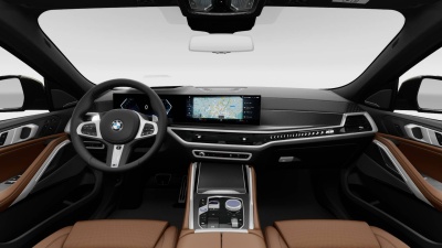 BMW X6 30d xDrive (pohľad do interiéru)