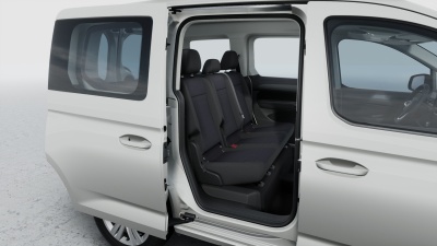 VW Caddy Basis 1.5 TSI (pohľad do interiéru)
