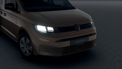 VW Caddy Basis 1.5 TSI (pohľad do interiéru)