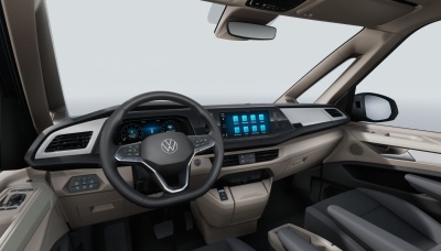 VW Multivan Bulli Long 2.0 TDI (pohľad do interiéru)