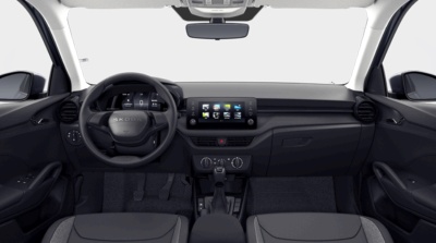 Škoda Fabia 1.0 MPI Essence (pohľad do interiéru)