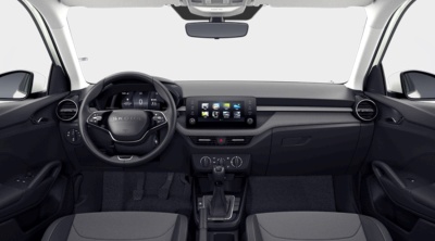 Škoda Fabia 1.0 MPI Selection (pohľad do interiéru)