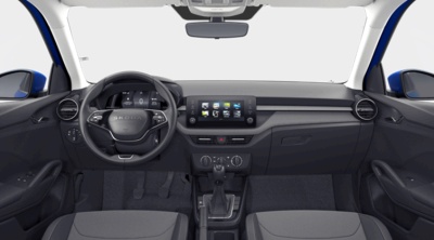 Škoda Fabia 1.0 MPI Selection (pohľad do interiéru)