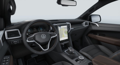 VW Amarok 3.0 TDI PanAmericana 4x4 N1 (pohľad do interiéru)