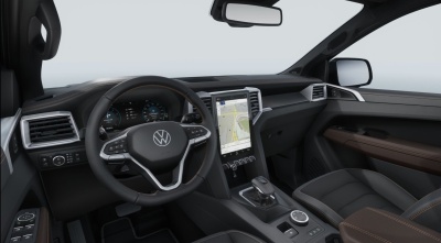 VW Amarok 3.0 TDI PanAmericana 4x4 (pohľad do interiéru)