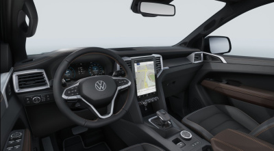 VW Amarok 3.0 TDI PanAmericana 4x4 N1 (pohľad do interiéru)