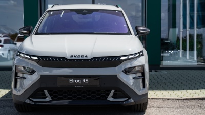 Škoda Elroq RS (pohľad zboku)