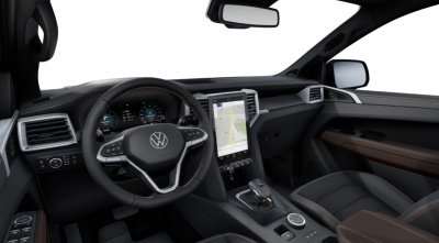 VW Amarok 3.0 TDI PanAmericana 4x4 (pohľad do interiéru)