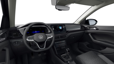 VW T-Cross 1.0 TSI Limited (pohľad do interiéru)