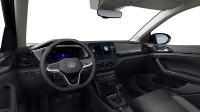 VW T-Cross 1.0 TSI Limited (pohľad do interiéru)
