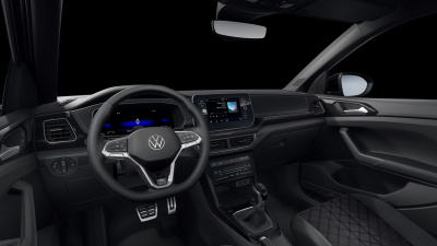VW T-Cross 1.5 TSI R-Line Limited (pohľad do interiéru)