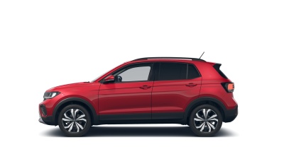 VW T-Cross Limited 1.0 TSI (pohľad zboku)