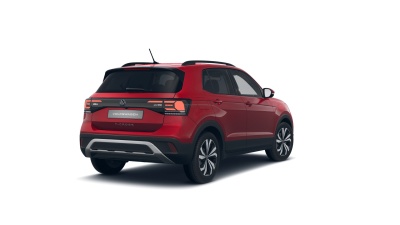  VW T-Cross Limited 1.0 TSI (pohľad spredu)