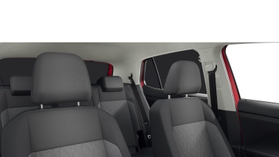  VW T-Cross Limited 1.0 TSI (pohľad do interiéru)