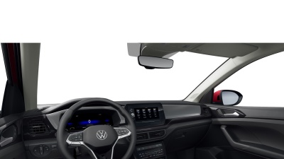  VW T-Cross Limited 1.0 TSI (pohľad do interiéru)