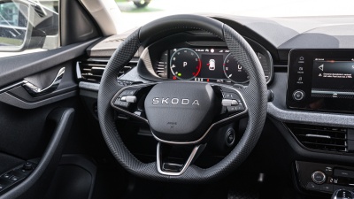 Škoda Scala 1.5 TSI Drive Plus 130 (pohľad do interiéru)