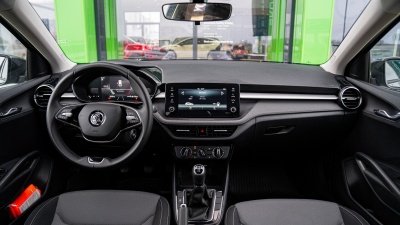 Škoda Fabia 1.0 MPI Drive 130 (pohľad do interiéru)