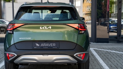 Kia Sportage 1.6 T-GDi Silver (pohľad do interiéru)