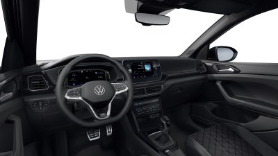 VW T-Cross R-Line Limited 1.5 TSI  (pohľad do interiéru)