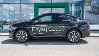 Škoda Enyaq Coupe 85x Sportline 4x4 (pohľad do interiéru)