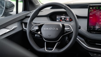 Škoda Enyaq Coupe 85x Sportline 4x4 (pohľad do interiéru)