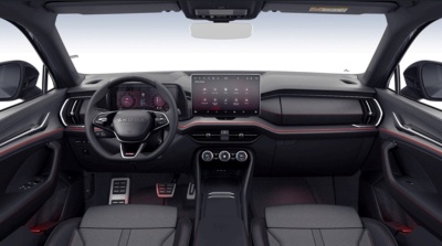 Škoda Kodiaq 2.0 TSI RS (pohľad do interiéru)