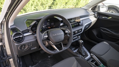 Škoda Fabia 1.5 TSI Selection (pohľad do interiéru)