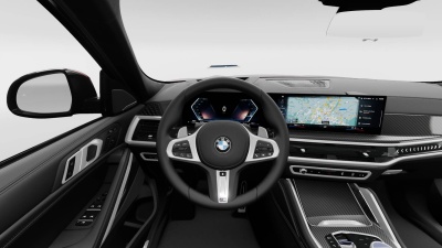 BMW X6 40d xDrive (pohľad do interiéru)