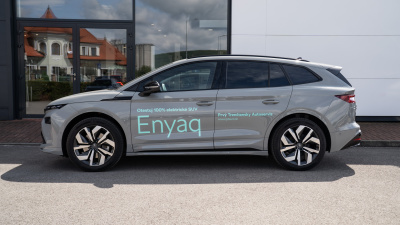 Škoda Enyaq 85x Sportline 4x4 (pohľad do interiéru)